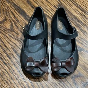 Black Mini Melissa Sandals